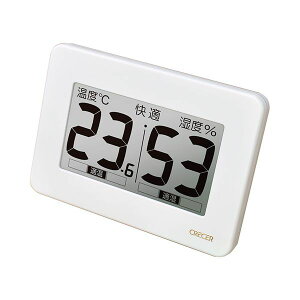 4955286808856 CRECER 超大画面デジタル温湿度計 CR−3000W