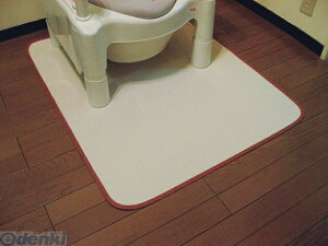 4958519321061 ケアカバー消臭防水マット ベージュ 1061 ケアメディックス ポータブルトイレ回りに 80x100cm 440502