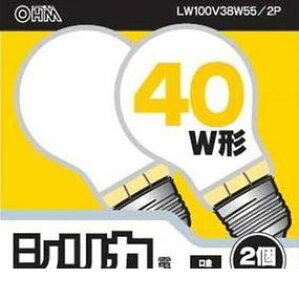 (LINE�N�[�|���L)�I�[���d�@ LW100V38W55/2P PS55E26 100V38W LW2P LW100V38W552P �V���J�d�� OHM