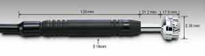 MK HP-405A-M12 MAX 600�� ���\�ʉ��x�Z���T�[��