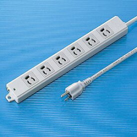 【即納在庫品】「直送」サンワサプライ TAP-KE6-3 工事物件タップ 抜け止めコンセント 6個口 ケーブル長3mTAPKE63 SANWA 抜け止めコンセント 電源タップ OAタップ コンセントタップ テーブルタップ