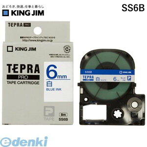 �L���O�W�� KING JIM SS6B PRO�e�|�v�J�|�g���b�W�E�����x���y1��8m�z