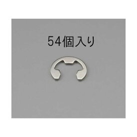 エスコ EA949PB-100 10mm 【ステンレス製】Eリング 【54コ】【キャンセル不可】