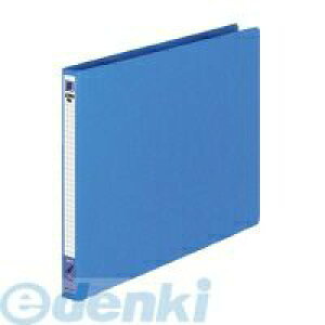 コクヨ KOKUYO フ-555B レターファイル色厚板紙表紙A4横12mmとじ2穴 青 フ−555B