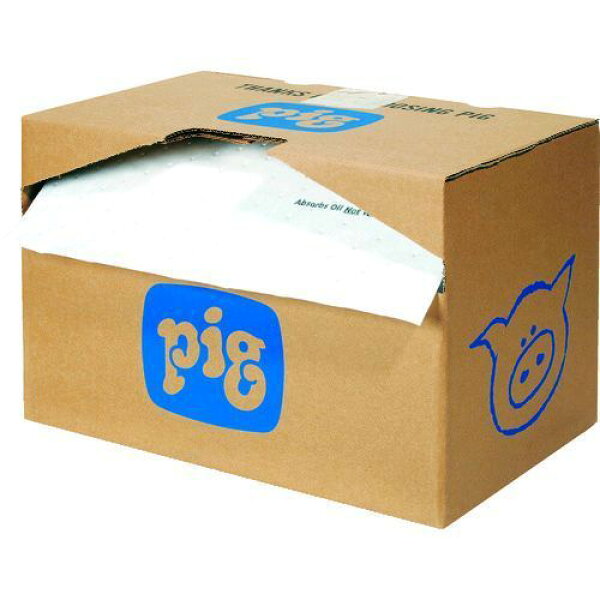 【即納在庫品】「直送」エー・エム・プロダクツ ｐig MAT484A 油専用フォーインワンピグマット ミシン目入り １巻入