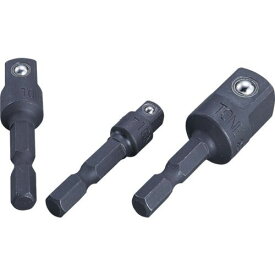 【即納在庫品】「直送」前田金属工業 TONE 2BSA08 充電式電動ドリル用ソケットアダプター 電動工具用 6．35mm 全長46mm