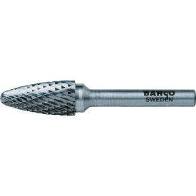 【即納在庫品】「直送」バーコ BAHF0820M06 超硬バー 先丸トンガリ シングルカット 刃径8mm
