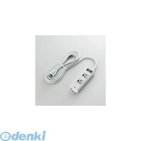 【即納在庫品】「直送」ELECOM エレコム T-WRMK3230LG/RS RoHs準拠 抜け止 3P 雷ガード マグネット 3m グレー TWRMK3230LG/RS