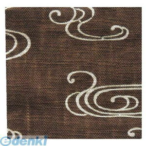 234100 和風コースター(10枚入)B0046 観世水 茶 4548170118898