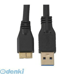 オーム電機 05-2053 マイクロUSB 3.0 2m 黒 PC-N2053