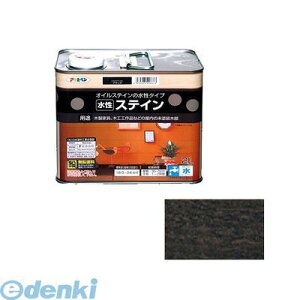 アサヒペン 4970925426673 アサヒペン 水性ステイン 2L ブラック
