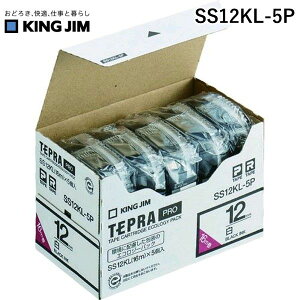 �y���[�݌ɕi�z�u�����v�L���O�W�� KING JIM SS12KL-5P PRO�e�|�v�G�R�p�b�N�����O�i���j