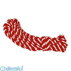 ササガワ タカ印 40-6555 紅白ロープ　アクリル製