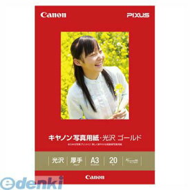 キヤノン CANON GL-101A320 キヤノン純正プリンタ用紙　写真用紙・光沢　ゴールド【20枚】