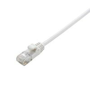 ELECOM �G���R�� LD-GPY/WH3 Gigabit ���炩LAN�P�[�u��(Cat6����)