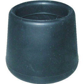 【即納在庫品】「直送」トラスコ TRUSCO TRRCC19-BK イス脚キャップ　19mm　黒　4個組