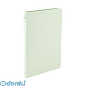 ファイル 4522028112849 フラットファイル ノンステッチ【本体色−グリーン】【A4判タテ型【紙表紙】背幅18mm】