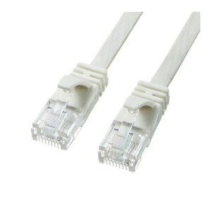 �T�����T�v���C KB-FL6A-03W �J�e�S��6A�t���b�gLAN�P�[�u�� 3m �z���C�g