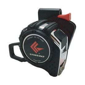 【即納在庫品】「直送」4954771152801 コンベックス メジャー スティングレイ 5．5m 25mm ホルダー付 原度器 PROMART ホルダー付 コンベックス HARA 作業工具 PRM