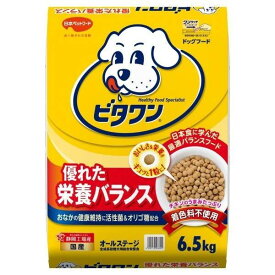(LINEクーポン有)4902112007693 ビタワン 6．5kg【キャンセル不可】 日本ペットフード ごはん ドッグフード 犬用 ドライフード オールステージ向け