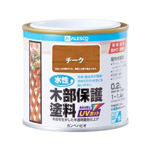 カンペハピオ 00617653511002 水性木部保護塗料 チーク 0.2L【キャンセル不可】