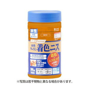 カンペハピオ 00707653622300 水性ウレタン着色ニス 新けやき 300ML【キャンセル不可】