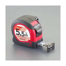 【即納在庫品】「直送」エスコ EA720HL-5.5 25mmx5．5m メジャー ワイドフック EA720HL5.5