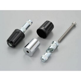 デイトナ DAYTONA 99956 ヘビーウエイトバーエンド リボルバー ブラック ヘビーウエイトバーエンドブラック アルミビレット SUZUKI中空ハンドルタイプ バイク用