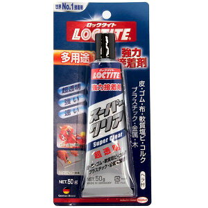ヘンケルジャパン 4976742212659 DSC−050 ロックタイト 多用途強力接着剤 ス−パ−クリア 50g