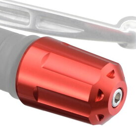 デイトナ DAYTONA 99832 デイトナ バイク用 バーエンド アルミビレット ヘビーウエイト リボルバー ホンダ M6タイプ CBR250 ADV150 など レッド