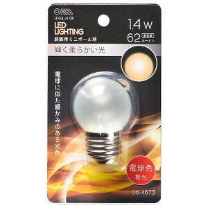 �I�[���d�@ LDG1L-H 13F LED�~�j�{�[�����i�����p/1.4W/62lm/�t���X�g�d���F/G40/E26�j