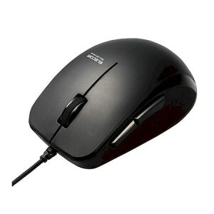 (LINE�N�[�|���L)�G���R�� ELECOM M-BL28UBKBK �}�E�X �L�� �R�� �u���[LED 5�{�^�� M�T�C�Y �P�[�u����1m �i�ޖ߂�{�^�� �u���b�N MBL28UBKBK