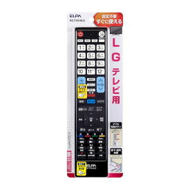 朝日電器 ELPA RC-TV019LG テレビリモコン LG用