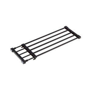 平安伸銅工業 KB-63B 突ぱり強力伸縮棚 マットブラック 小