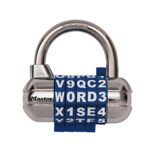 (LINE�N�[�|���L)MASTER LOCK 0071649281211 1534JADBLU 5�����[�h�ώ��싞�� �u���[