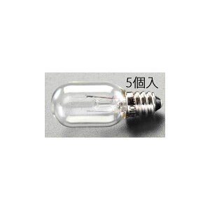 (LINE�N�[�|���L)�y�l��z���s�z�y���[�݌ɕi�z�u�����v�G�X�R EA758ZA-60 250V/10W�p�C���b�g�� 5�� EA758ZA60�y�L�����Z���s�z