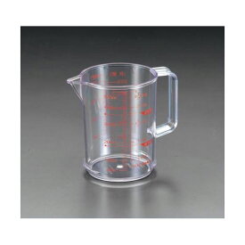エスコ EA991KA-25 220ml （耐熱） 計量カップ【キャンセル不可】