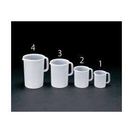 エスコ EA991KC-2 1000cc取手付ポリビーカー【キャンセル不可】