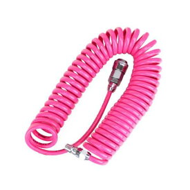 4977292438438 スクリューエアーホース 6M 4977292438438 E-Value 藤原産業 作業工具 SANKEN ワンタッチ