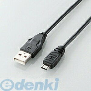 ELECOM �G���R�� U2C-AMB15BK Micro�|USB�iA�|MicroB�j�P�[�u��