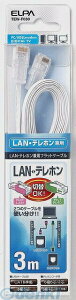 (LINE�N�[�|���L)�����d�� ELPA TEW-F030 TELLAN�P�����E�t���b�g�J�e6 3M TEWF030 �G���p �e���z�����p�t���b�g�P�[�u��