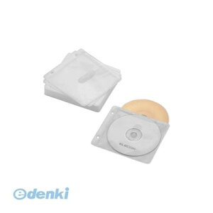 ELECOM �G���R�� CCD-NBWB60WH Blu�|ray�ECD�EDVD�Ή��s�D�z�P�[�X 2�� CCDNBWB60WH �z���C�g 60�����[ ���ʎ��[2���t