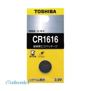 ���� TOSHIBA CR1616EC ���`�E���{�^���d�r�y1�z