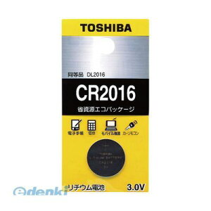 ���� TOSHIBA CR2016EC ���`�E���{�^���d�r�y1�z
