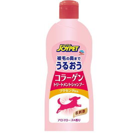 (LINEクーポン有)アース・ペット 4994527890304 JOYPET コラーゲントリートメントシャンプー 350ml ジョイペット earth アースペット