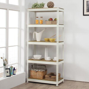 MK-885NWH  sE[J[s VFt5i81cm METAL  WOOD RACK zCg MK885NWH