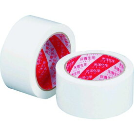 【即納在庫品】「直送」4512787200109 カットエースFW カットエースFW白中粘着タイプ 粘着テープ 床養生テープFW