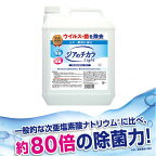 【あす楽対応】4560108483120 ジアのチカラLight 80ppm 4L ノンアルコール除菌水 消毒液 ジアのチカラ4L 弱酸性次亜塩素酸 消臭 除菌水 次亜塩素酸ナトリウム ウイルス対策 感染予防 除菌 アルコールでも効かないウイルス納・【即