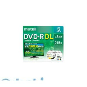 (LINE�N�[�|���L)�}�N�Z�� maxell DRD215WPE.5S �^��pDVD-R DUAL LAYER 5������