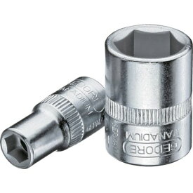 【即納在庫品】「直送」GEDORE 6166210 6角ソケット10mm 差込角6．35mm ゲドレー社 TRGEDORE